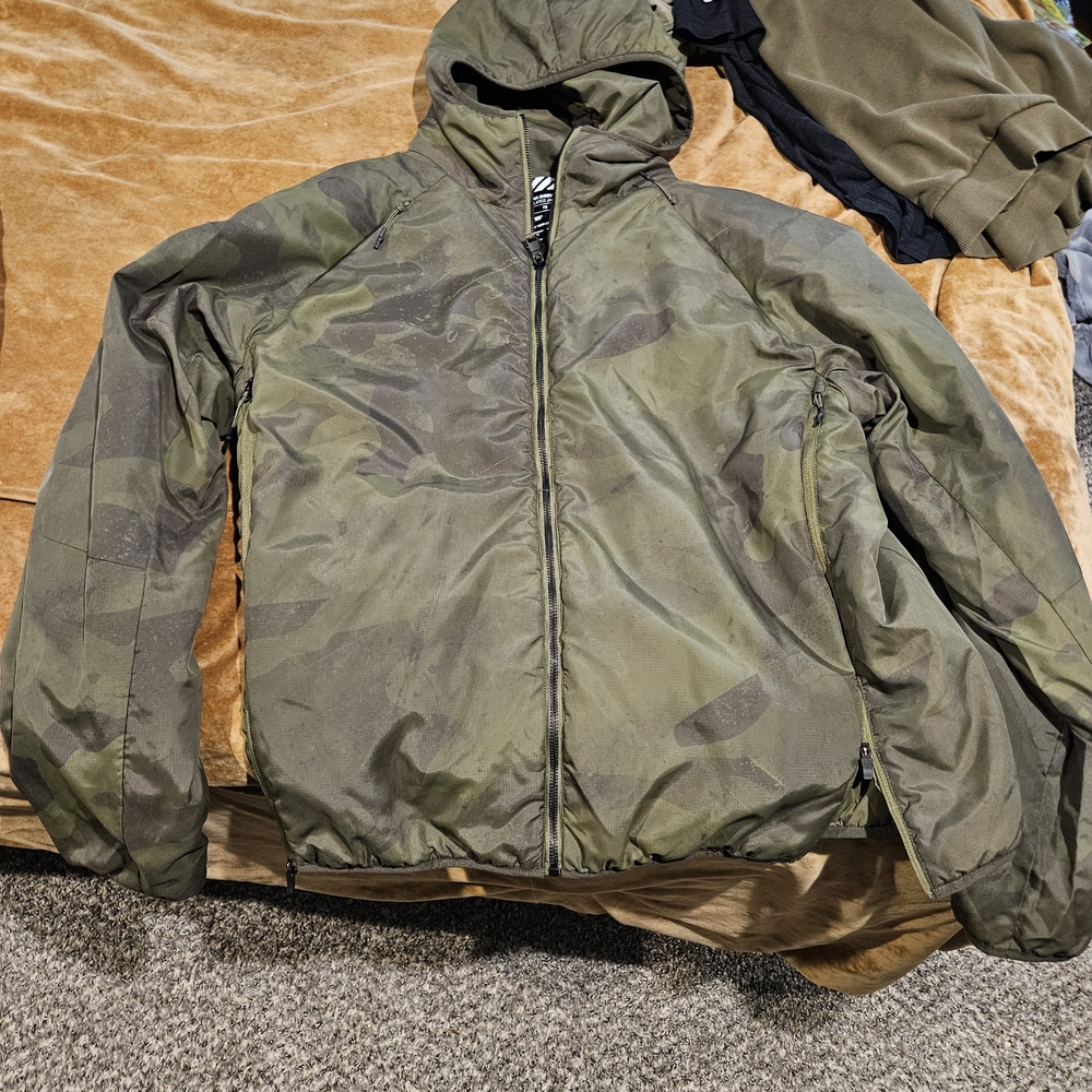 Men's Olive Camouflage Field Jacket